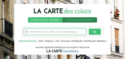 carte des colocs montpellier|La Carte des Colocs